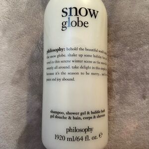 NEW PHILOSOPHY SNOW GLOBE SHAMPOO/BATH 64 oz
